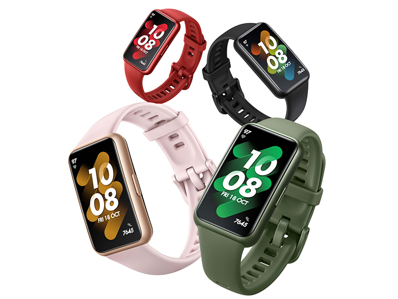 هواوي تطلق سوار HUAWEI Band 7 الذكي فائق النحافة مع شاشة عرض كاملة